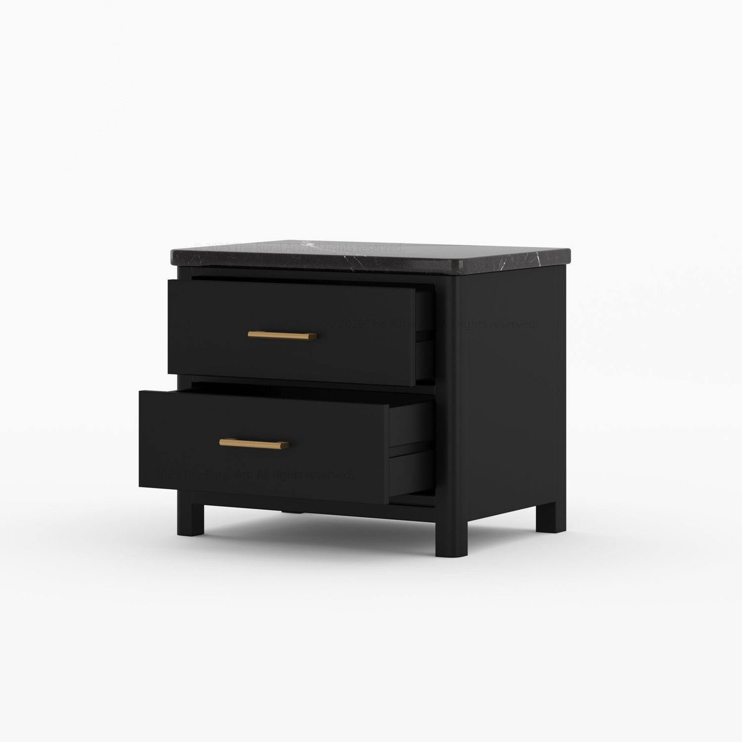 Sebring Prestige Nightstand with Stone-Top