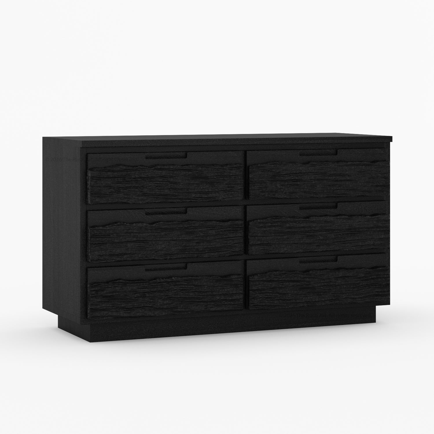 Nome Modern Solid Wood Textured Dresser