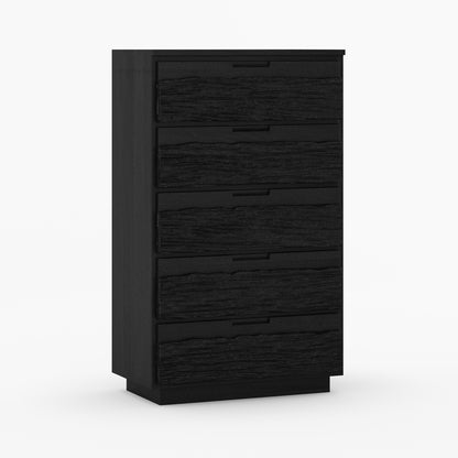 Nome Modern Solid Wood Textured Dresser