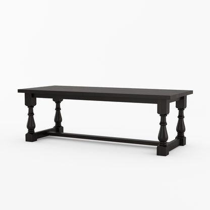 Bisbee Solid Wood Dining Table &amp; Upholstered Chair Set