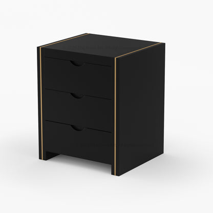 Branson Solid Wood Bedroom Collection with Brass Inlay Detailing