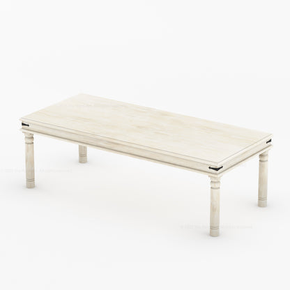 Naples Traditional Rustic Solid Wood Dining Table