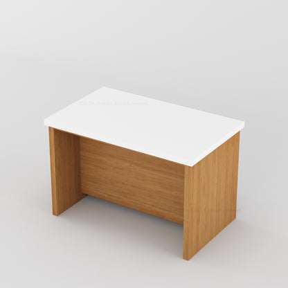 Dothan Solid Wood Kitchen Island with Quartz Top &amp; Seating