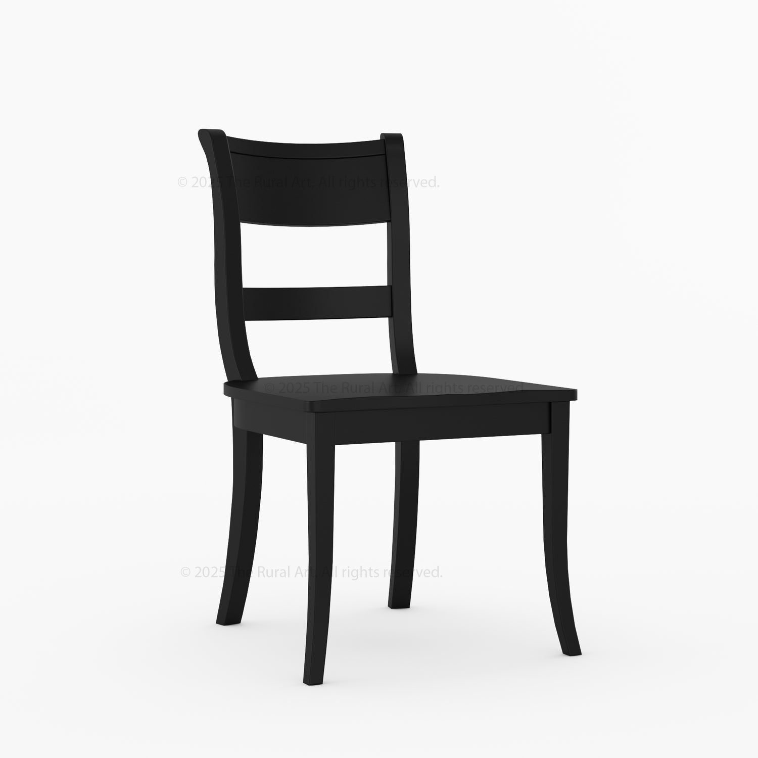 Benton Solid Wood Dining Chair Ladder-Back Design