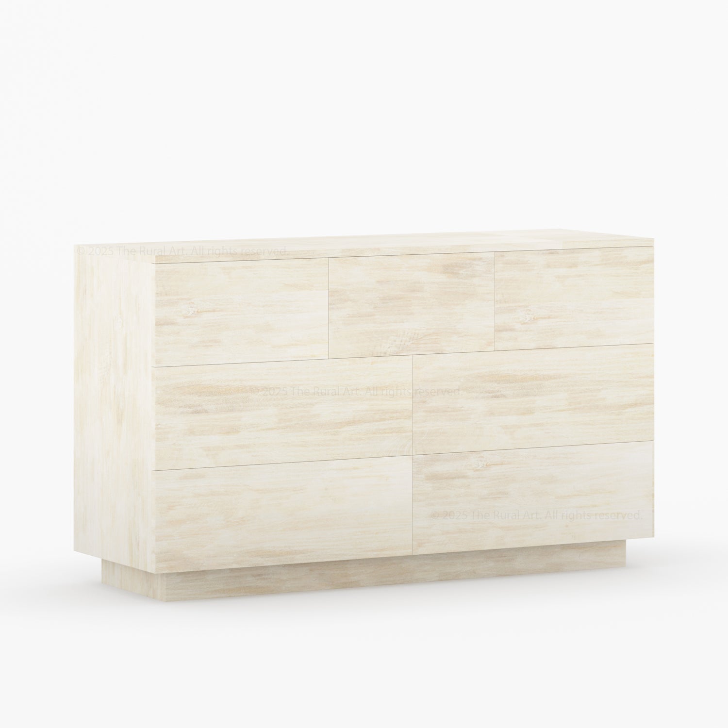Kingston Solid Wood Dresser | Modern Minimalist Storage Cabinet