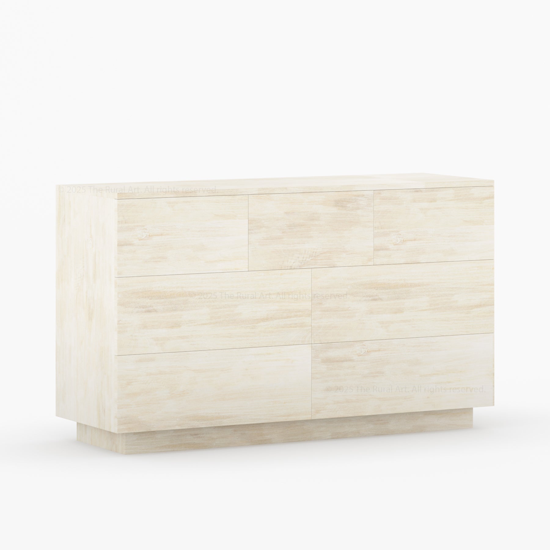 Kingston Solid Wood Dresser | Modern Minimalist Storage Cabinet
