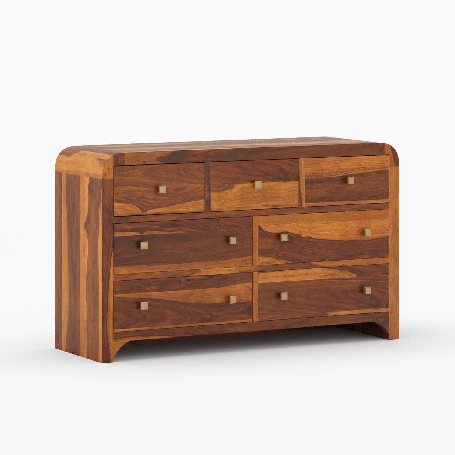 Stockton Solid Wood 7-Drawer Dresser