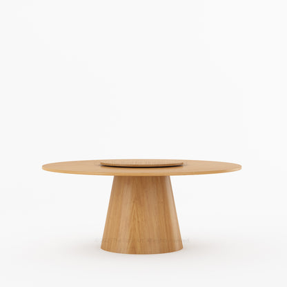 Salisbury Round Dining Table with Lazy Susan