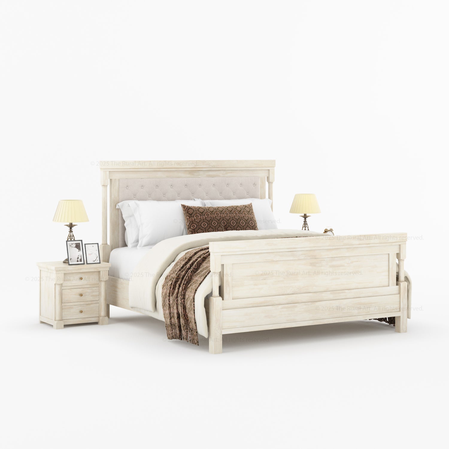 Verona Estate Solid Wood Bedroom Collection Luxurious Heirloom-Quality Furniture