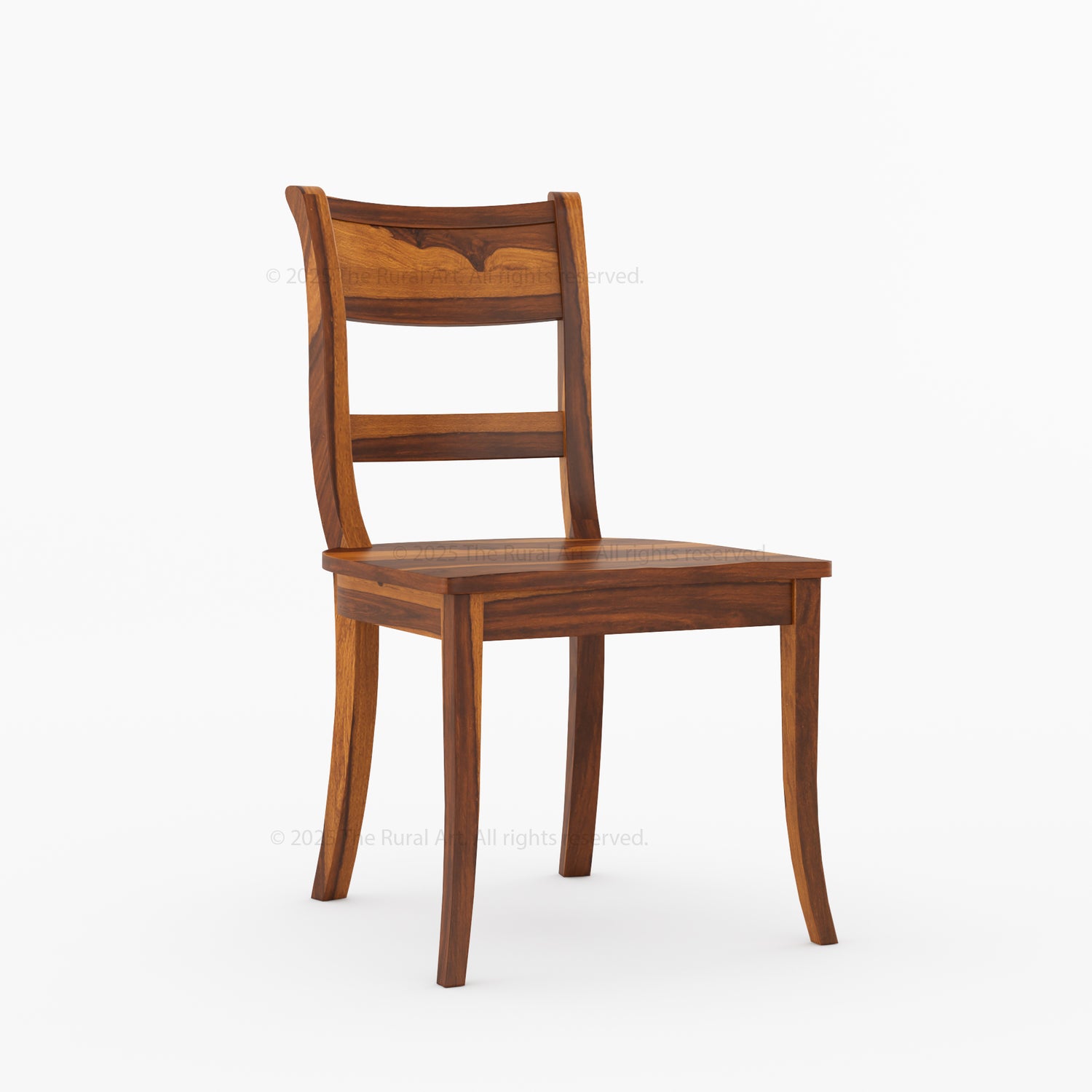 Benton Solid Wood Dining Chair Ladder-Back Design