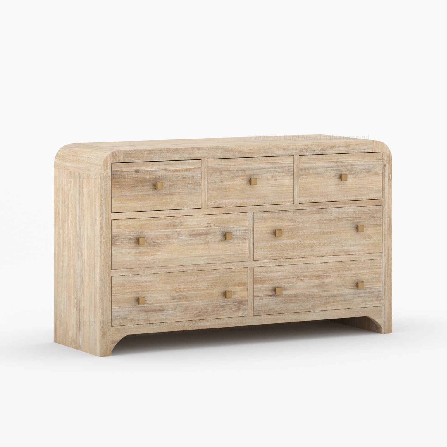 Stockton Solid Wood 7-Drawer Dresser