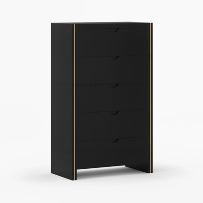 Branson Solid Wood Bedroom Collection with Brass Inlay Detailing