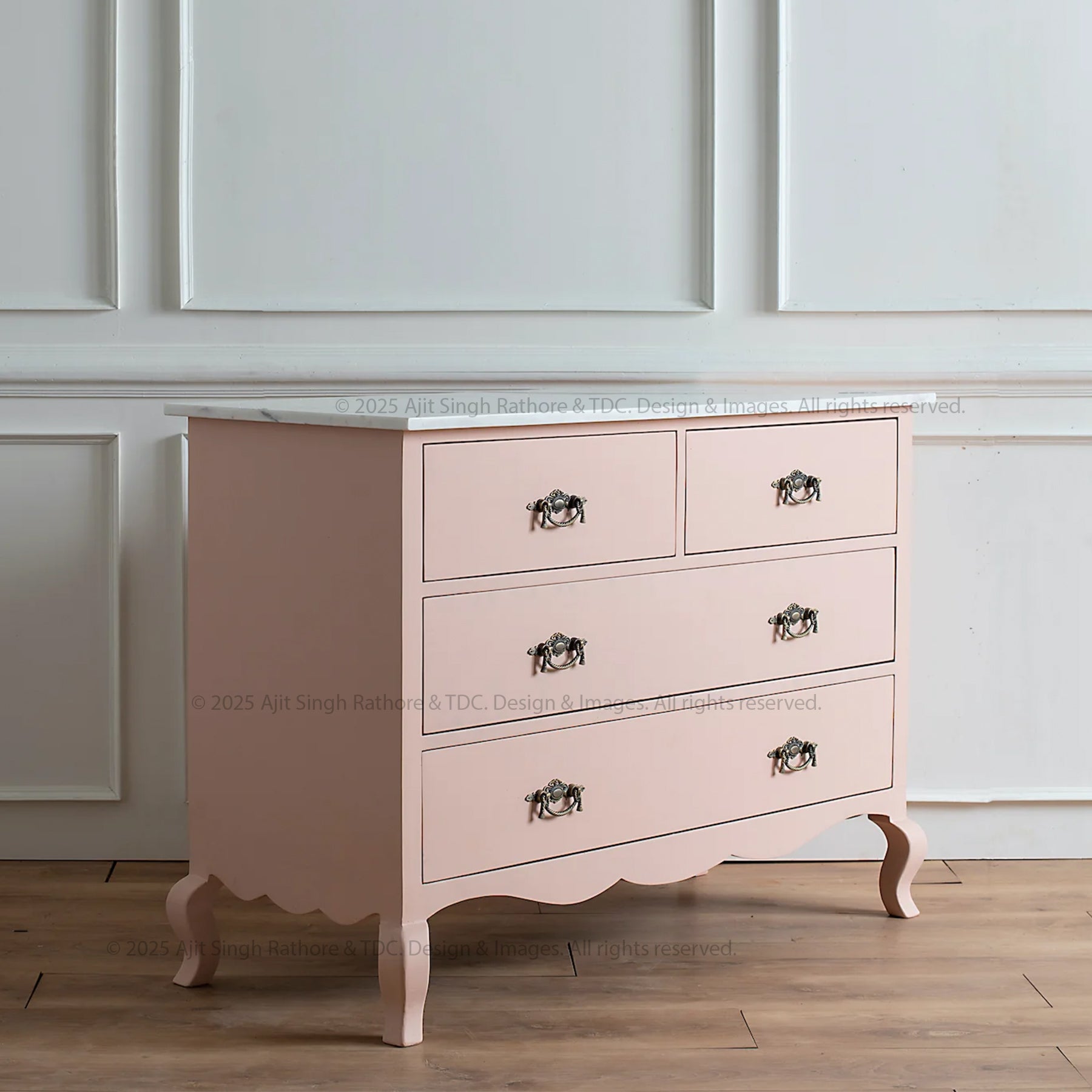 Sag Harbor Blush Elegance Chest of Drawers