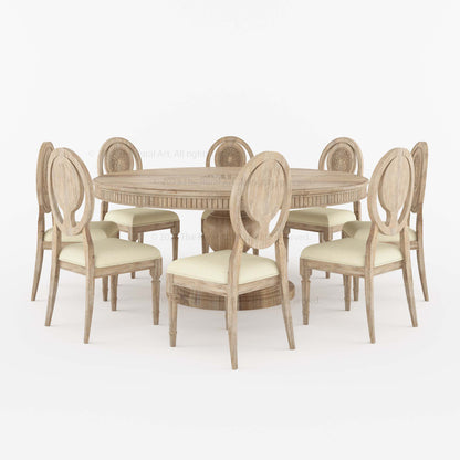 Jackson Solid Wood Premium Dining Table Set