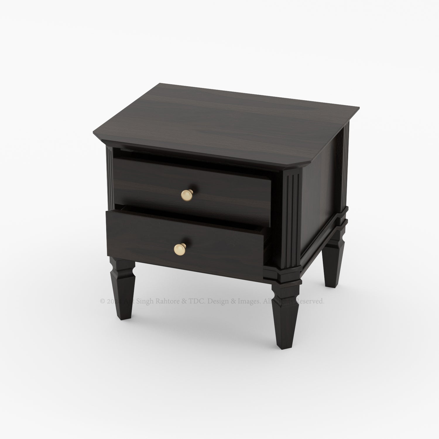 Fullerton Solid Wood Night Stand