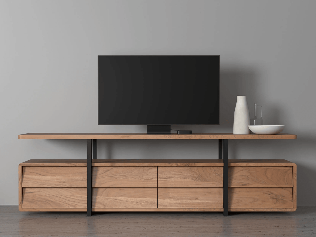 Sonoma Solid Wood TV Stand &amp; Media Center