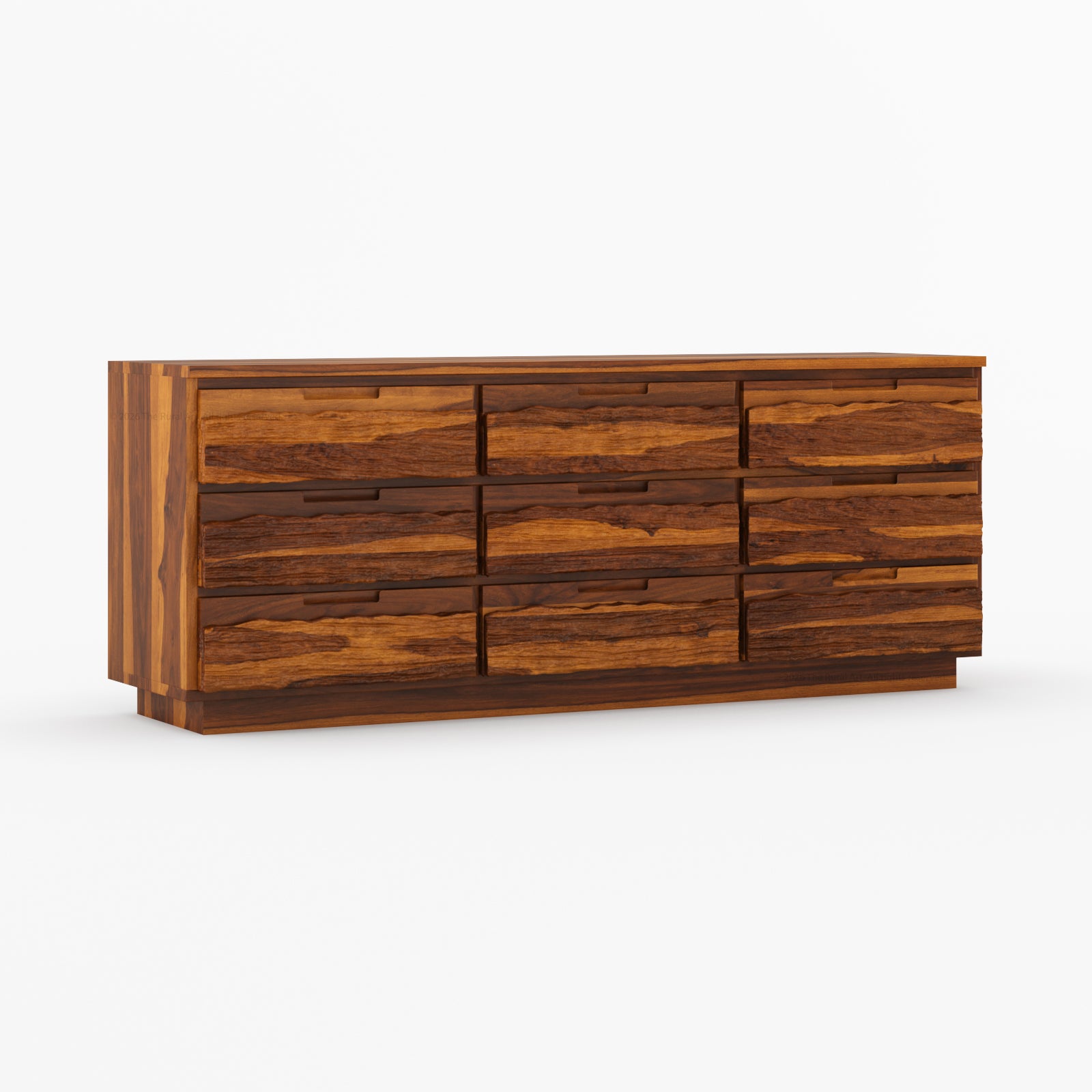 Nome Modern Solid Wood Textured Dresser