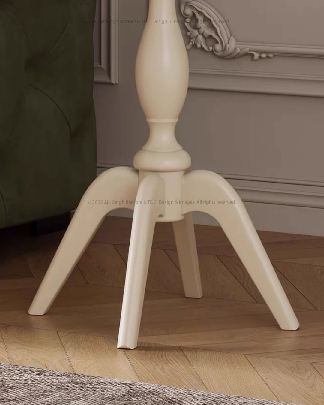 Opelika Solid Wood Accent Table