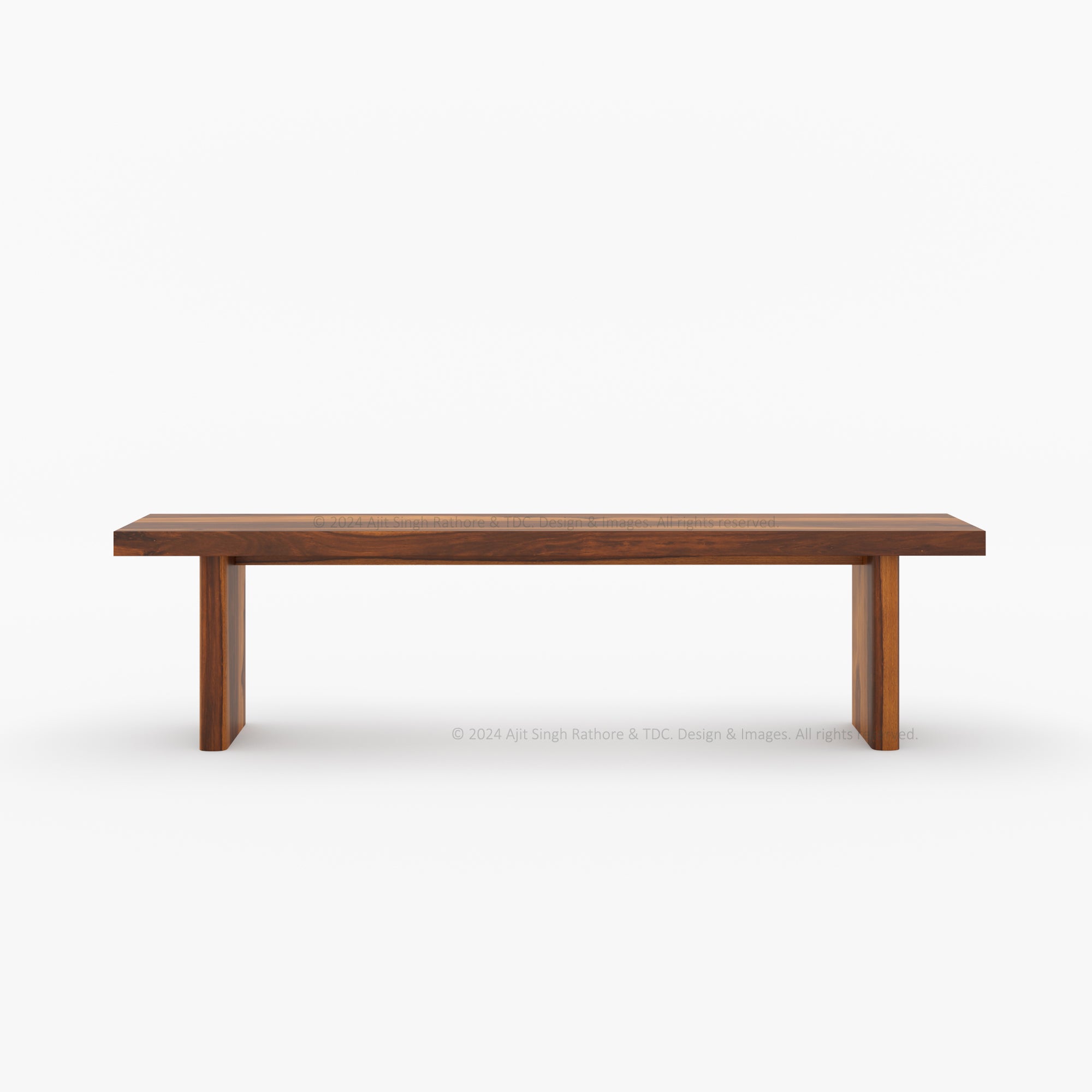 Charlotte Solid Wood Dining Bench