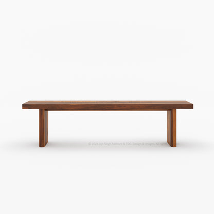 Charlotte Solid Wood Dining Bench