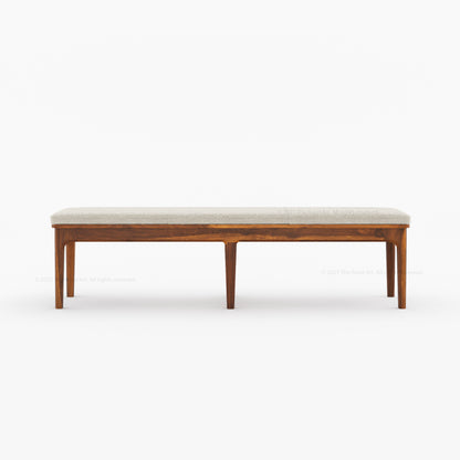 Garland Solid Wood Upholstered Bedroom Bench