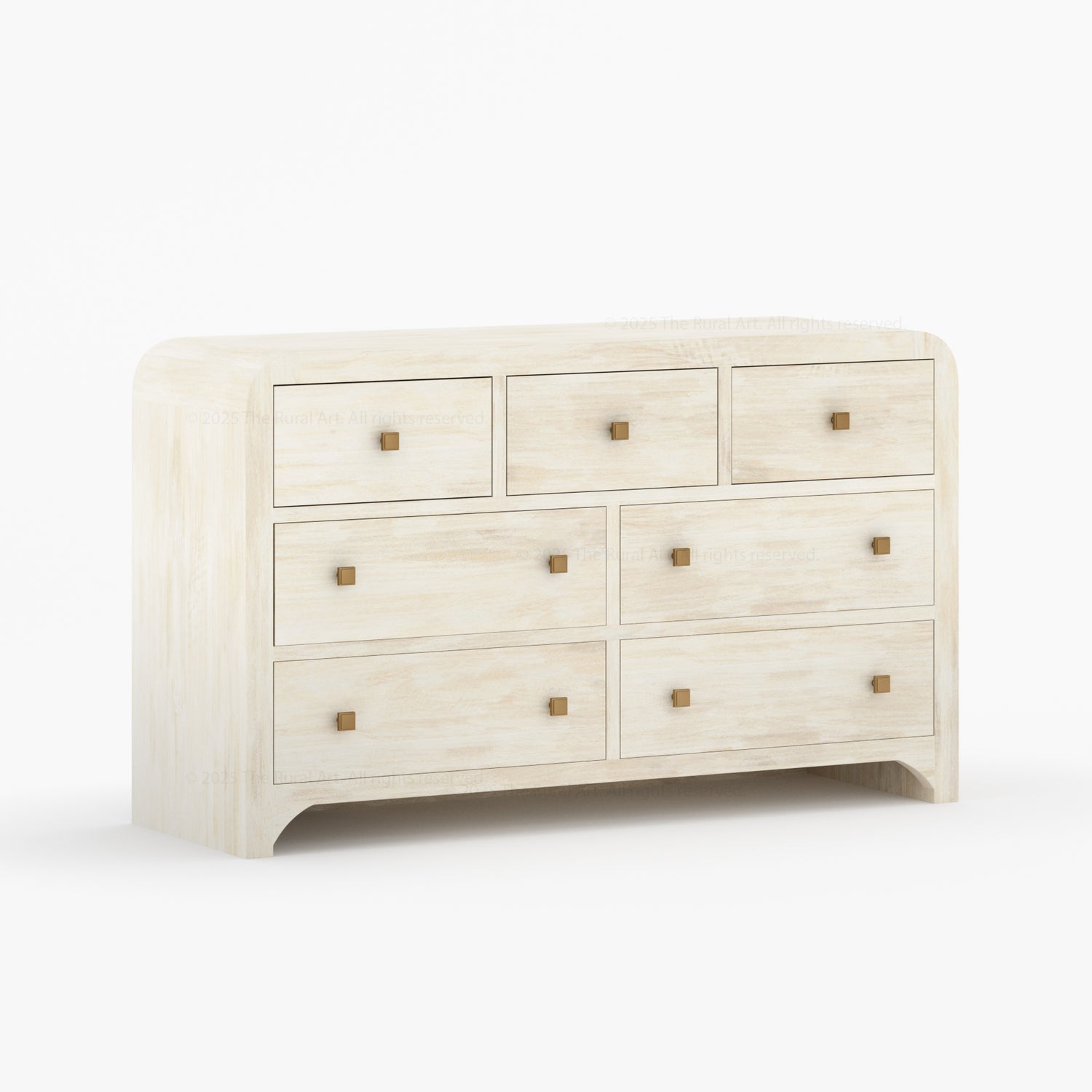 Stockton Solid Wood 7-Drawer Dresser