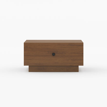 Sheffield Solid Wood Nightstand with Drawer Storage