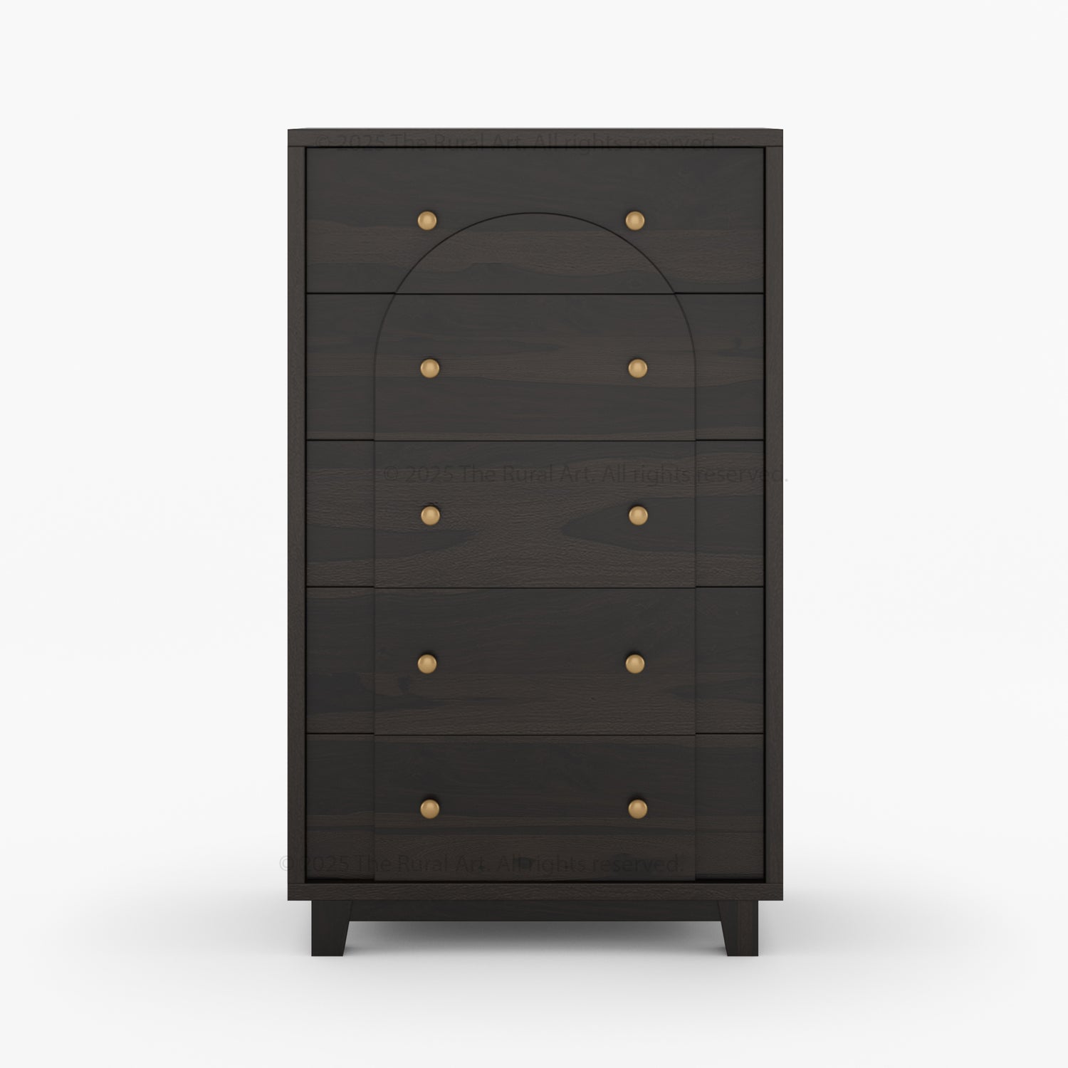 Livingston Solid Wood Bedroom Set with Bouclé Upholstered Bed