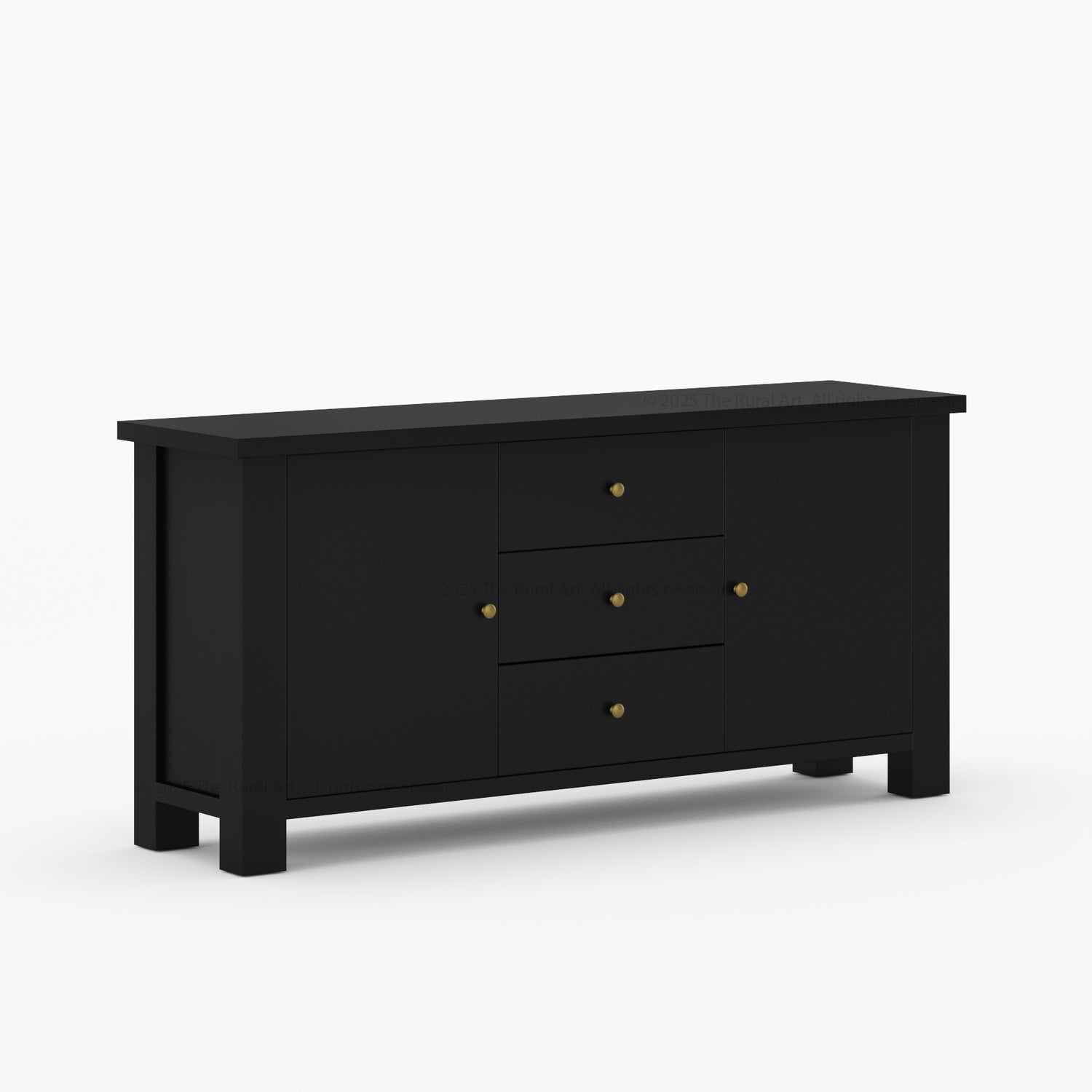 Phoenix Modern Solid Wood Sideboard Buffet