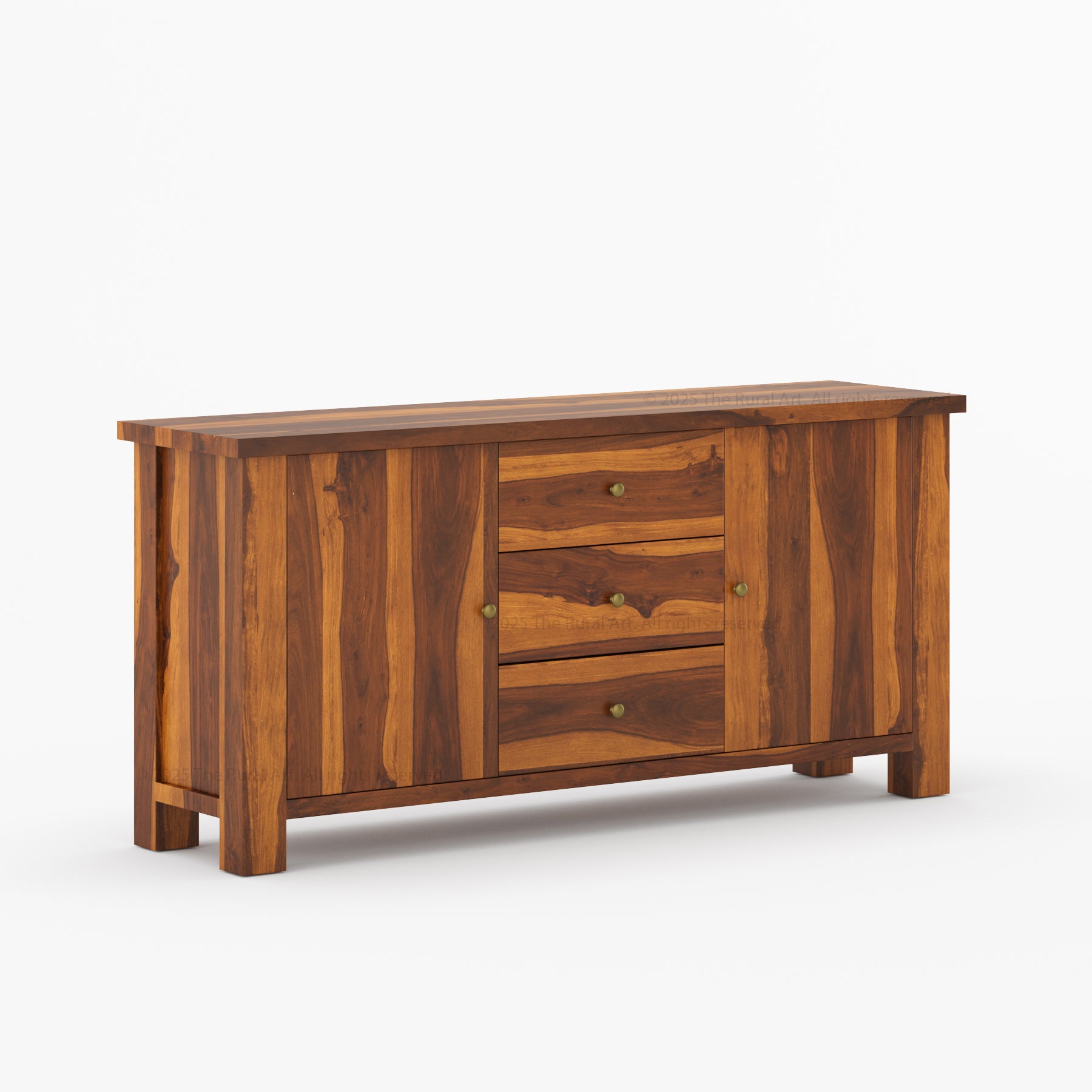 Phoenix Modern Solid Wood Sideboard Buffet