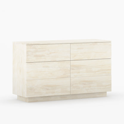 Kingston Solid Wood Dresser | Modern Minimalist Storage Cabinet