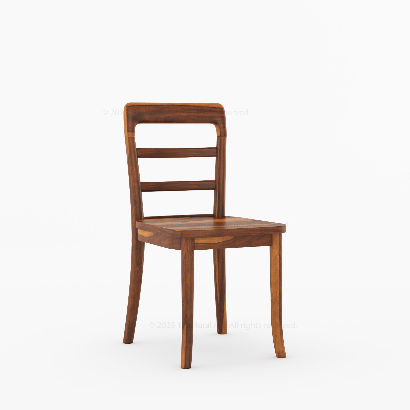 Manhattan Solid Wood Dining Chair with Ladder Back Support