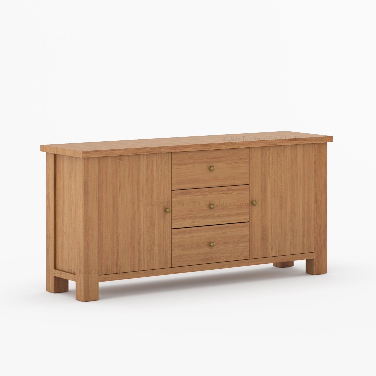 Phoenix Modern Solid Wood Sideboard Buffet