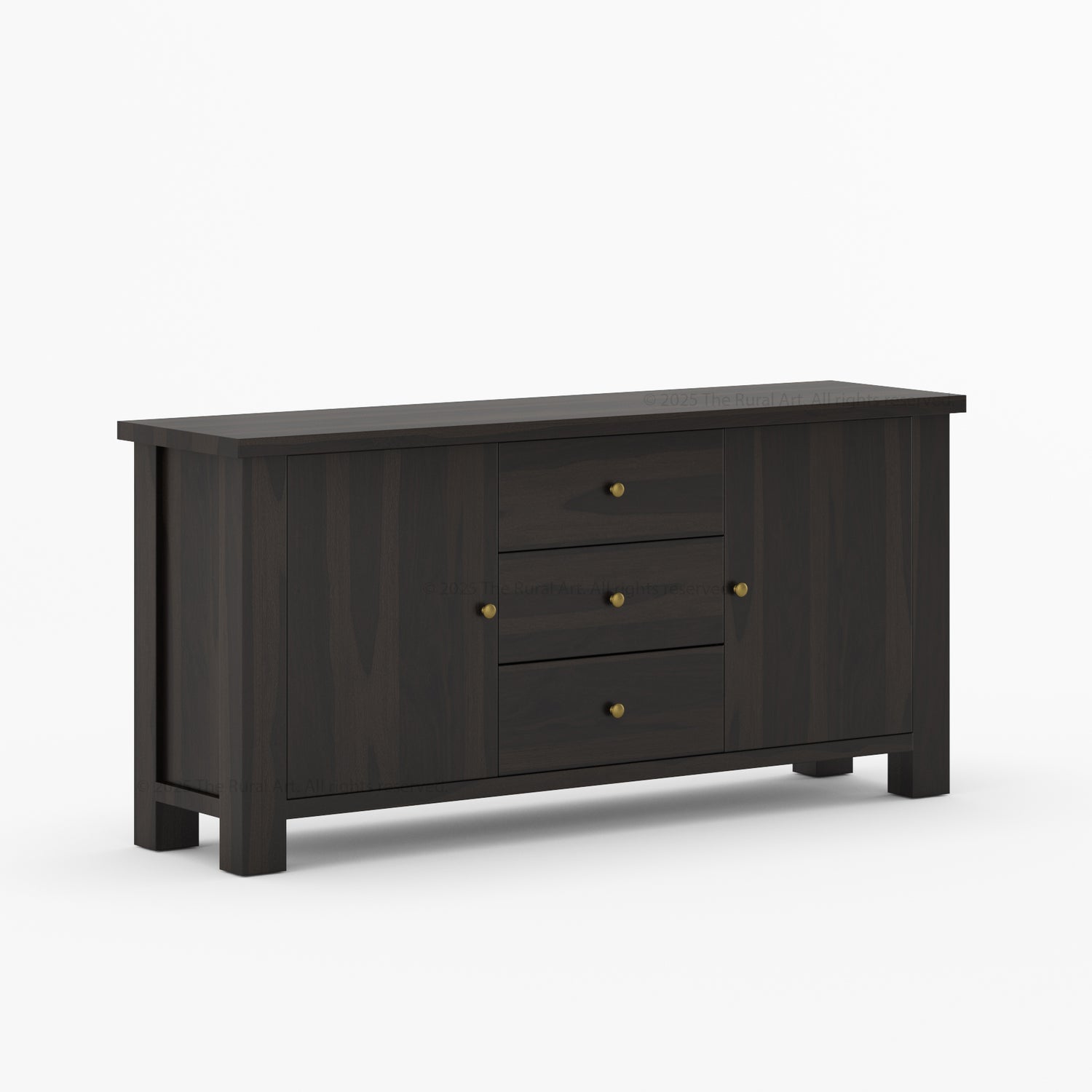 Phoenix Modern Solid Wood Sideboard Buffet