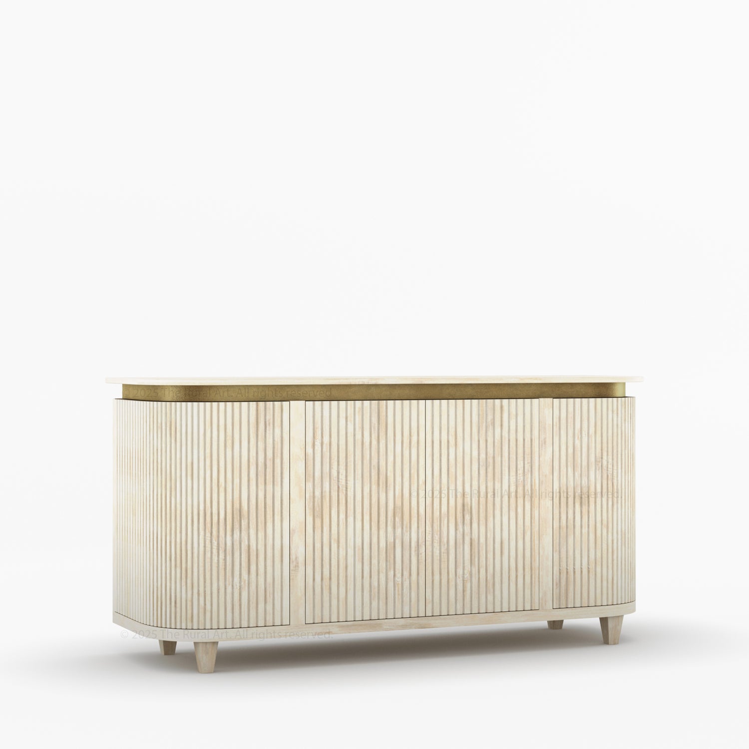 Rome Modern Solid Wood Sideboard Buffet