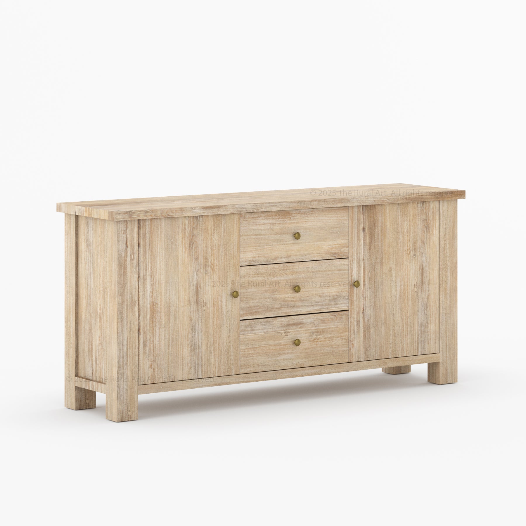 Phoenix Modern Solid Wood Sideboard Buffet