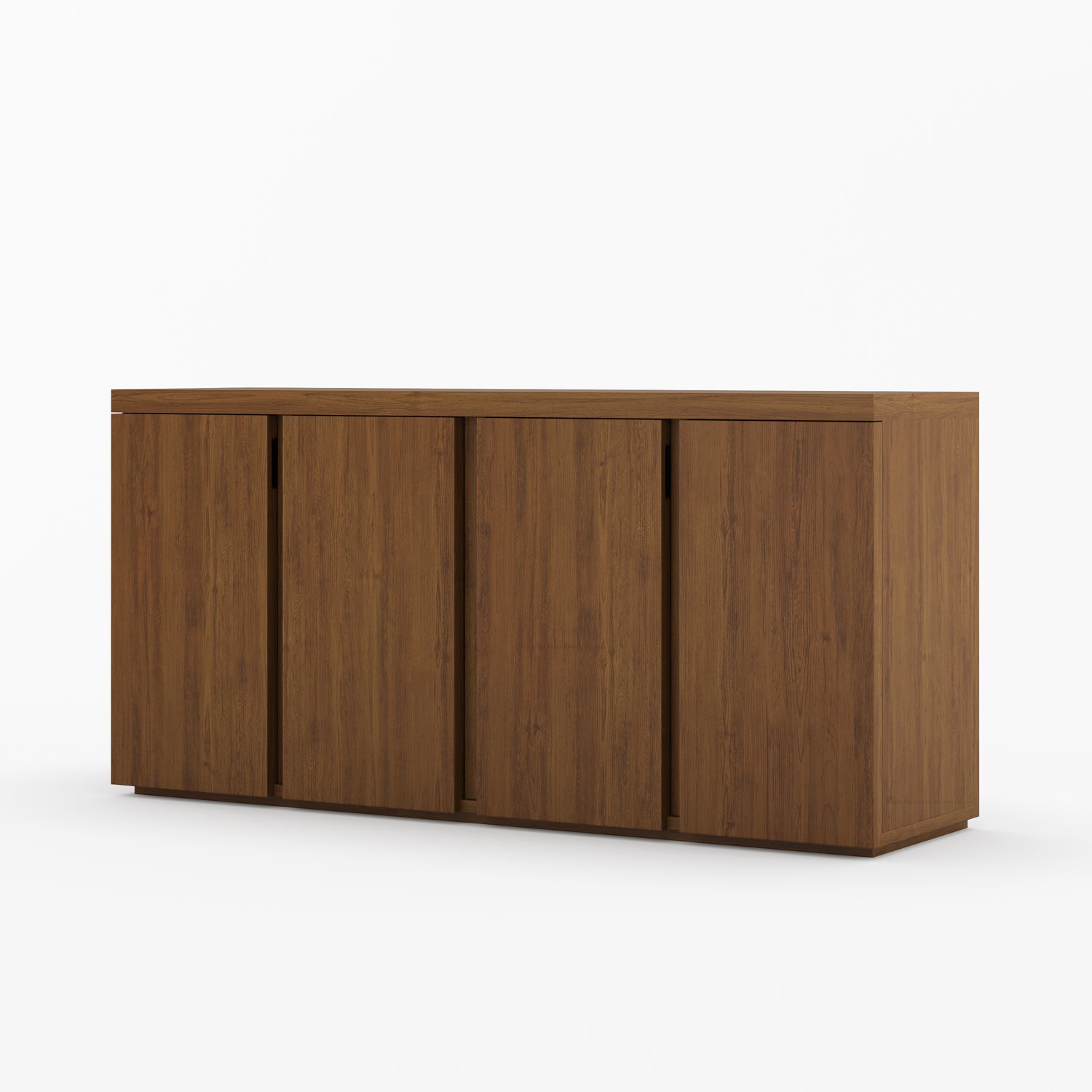 Ozark Modern Solid Wood Four-Door Sideboard