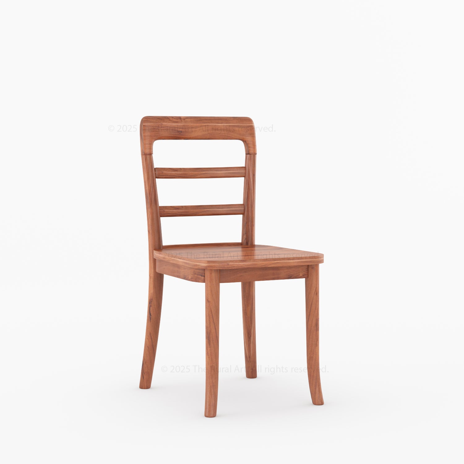 Manhattan Solid Wood Dining Chair with Ladder Back Support