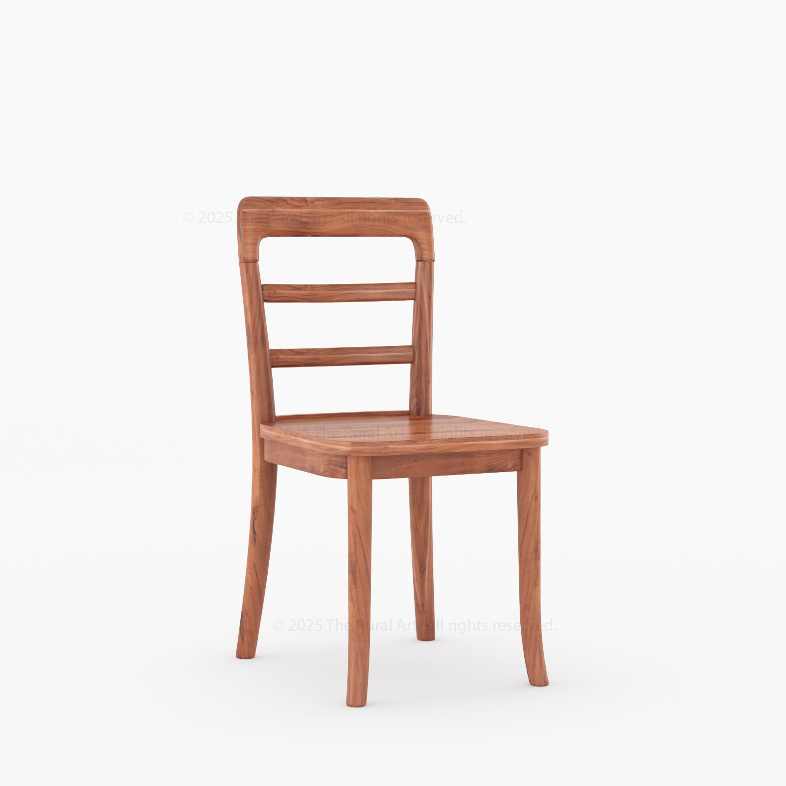 Manhattan Solid Wood Dining Chair with Ladder Back Support