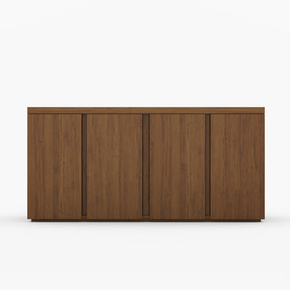 Ozark Modern Solid Wood Four-Door Sideboard