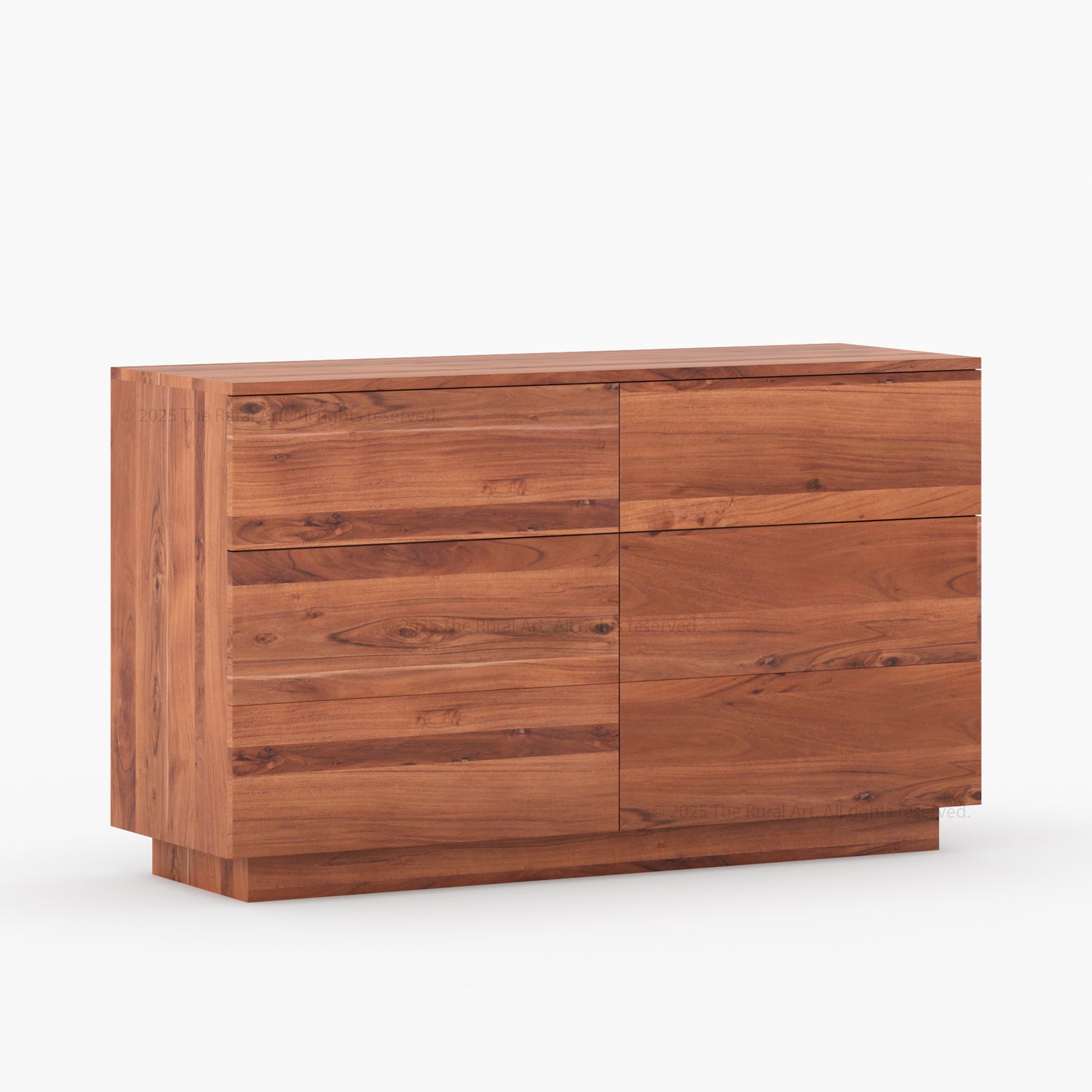 Kingston Solid Wood Dresser | Modern Minimalist Storage Cabinet