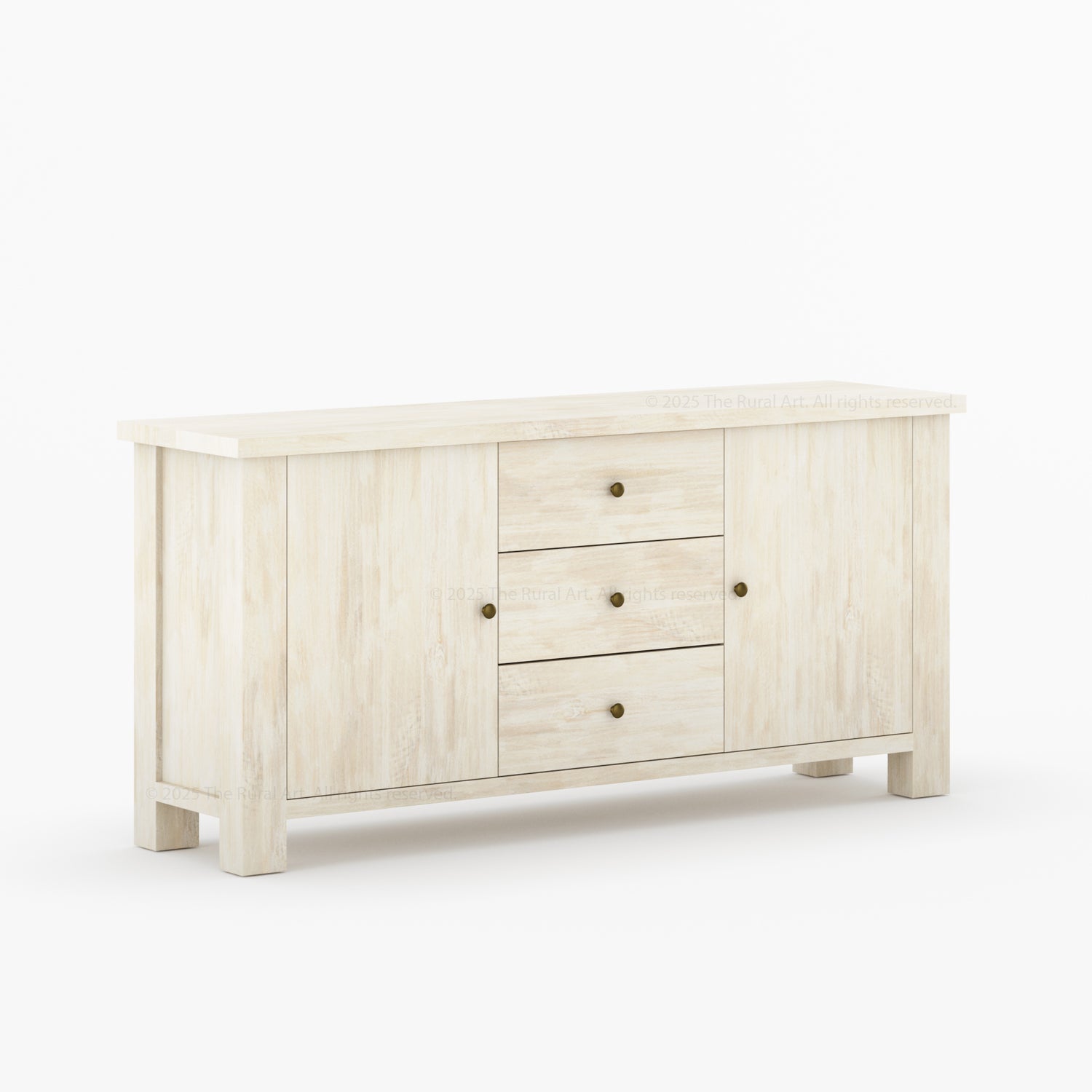 Phoenix Modern Solid Wood Sideboard Buffet