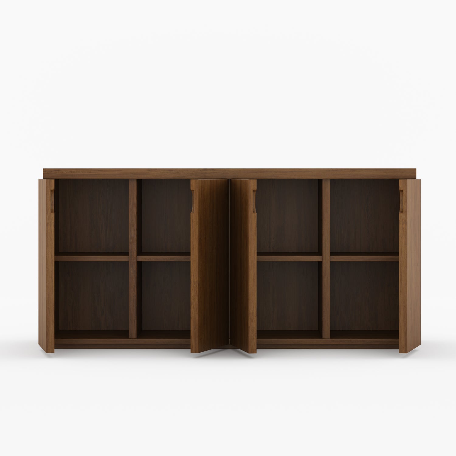 Ozark Modern Solid Wood Four-Door Sideboard