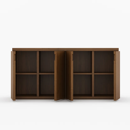 Ozark Modern Solid Wood Four-Door Sideboard