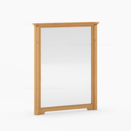 Abilene Solid Wood Mirror Handcrafted Heirloom-Quality Frame