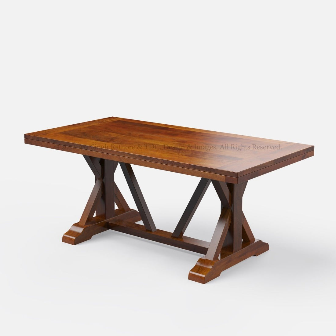 Charleston Solid Wood Dining Table