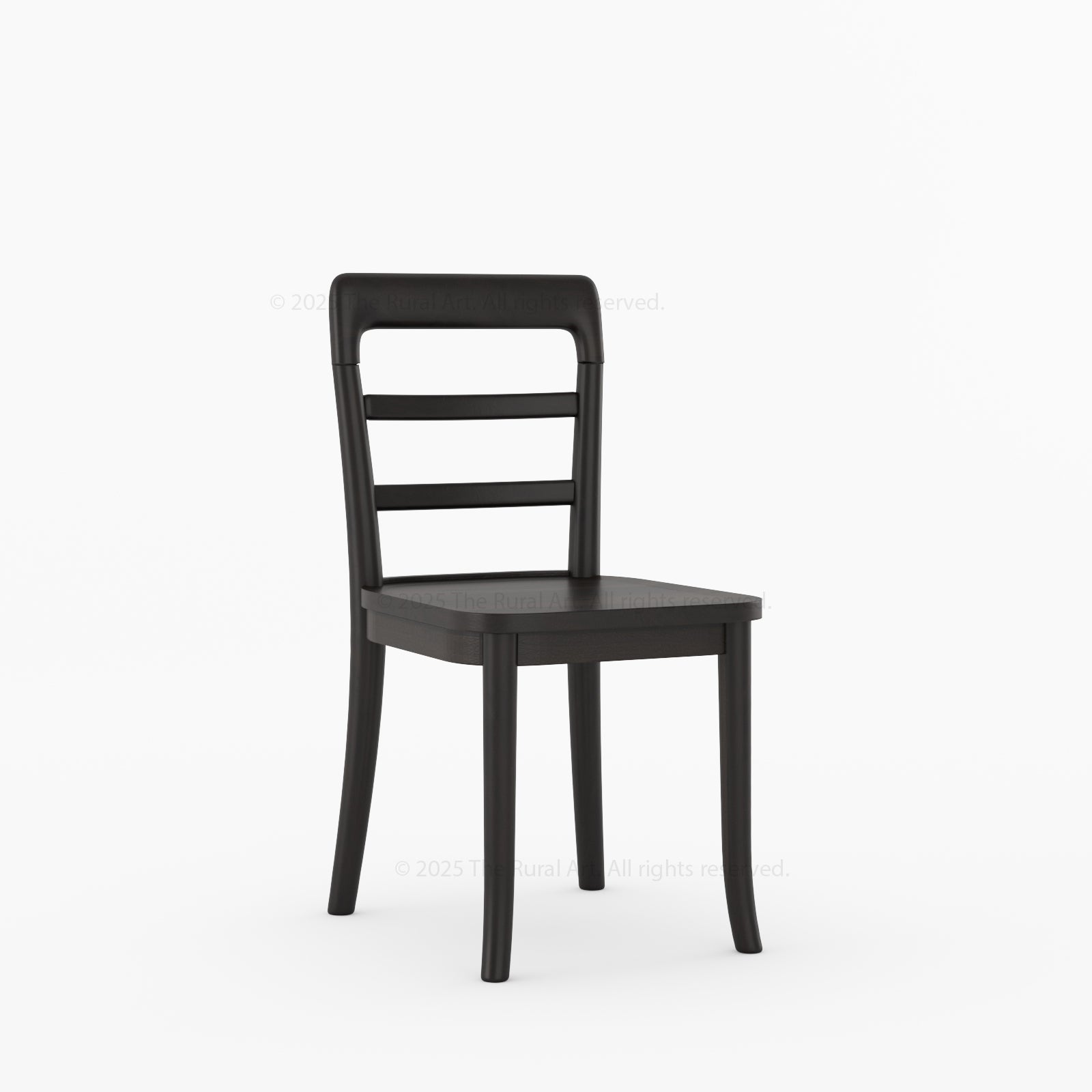 Manhattan Solid Wood Dining Chair with Ladder Back Support