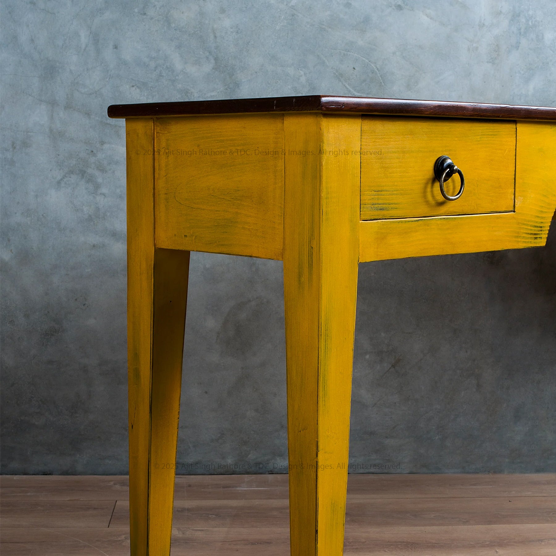 Lackawanna Heirloom Minimalist Solid Wood Console Table