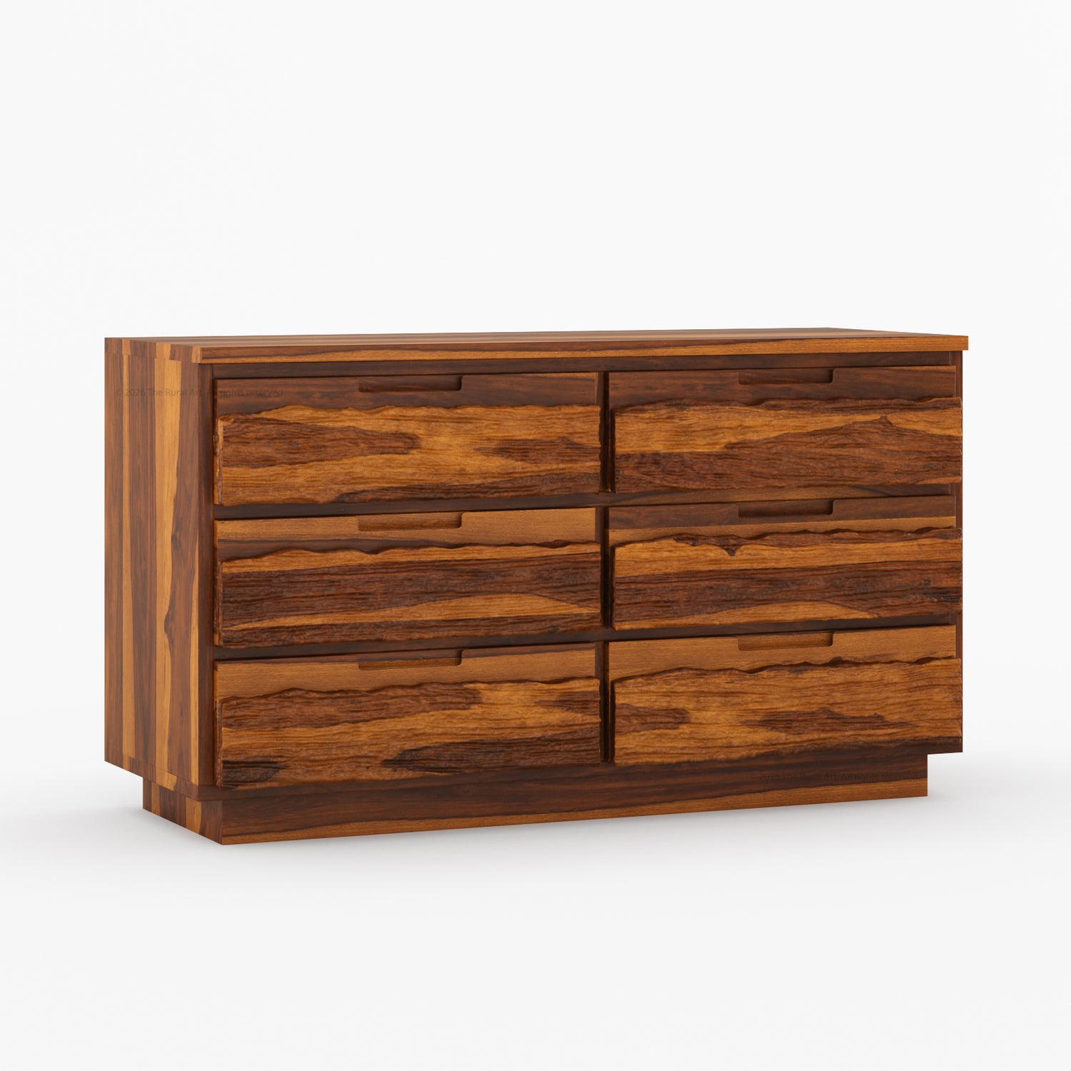 Nome Modern Solid Wood Textured Dresser