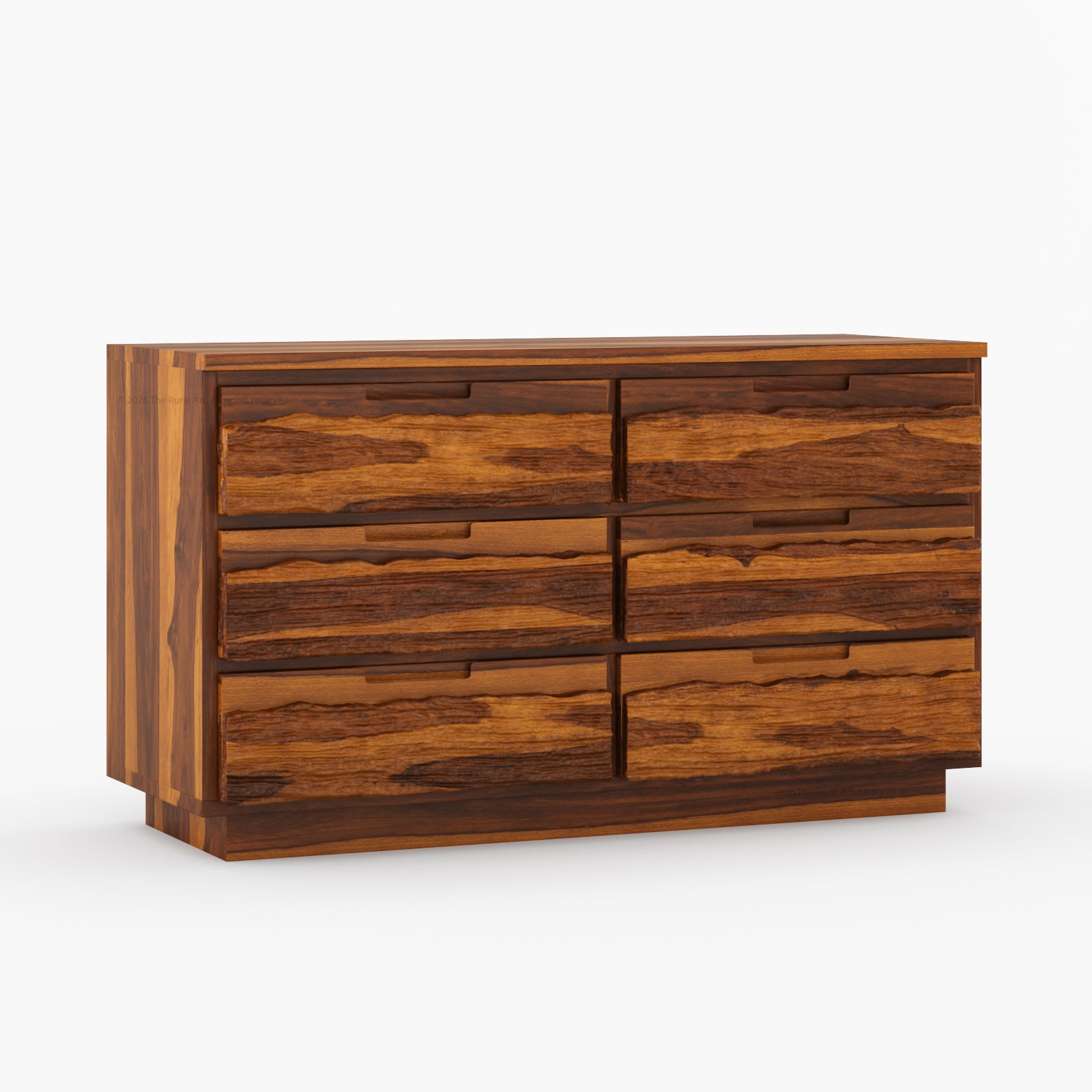 Nome Modern Solid Wood Textured Dresser